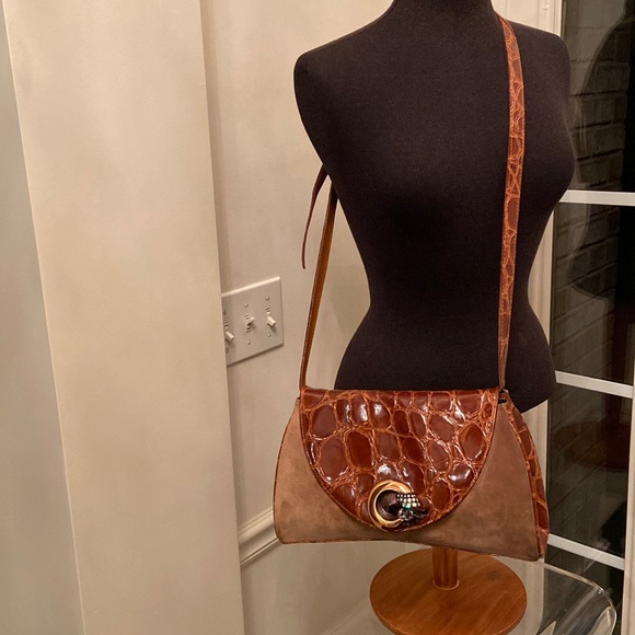 Luigi Briglia Handbags - 84. Luigi Briglia Vintage Convertible Bag